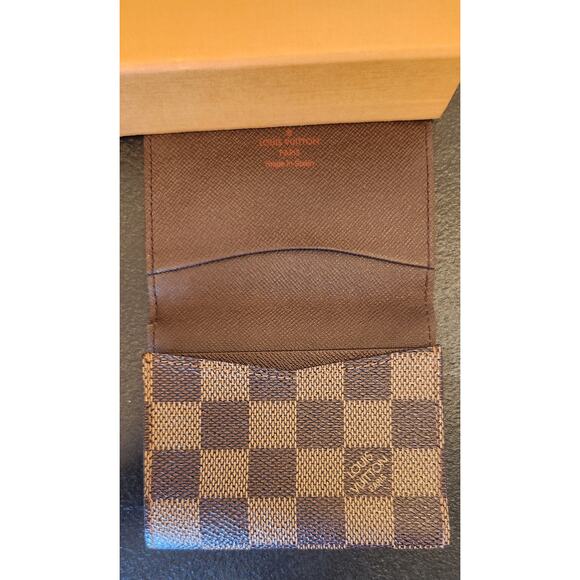 Louis Vuitton Damier Azur Canvas Card Holder Wallet with box - Picture 2 of 11